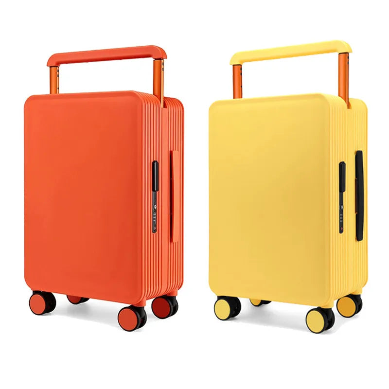 Wide Draw-Bar Large Capacity Suitcase