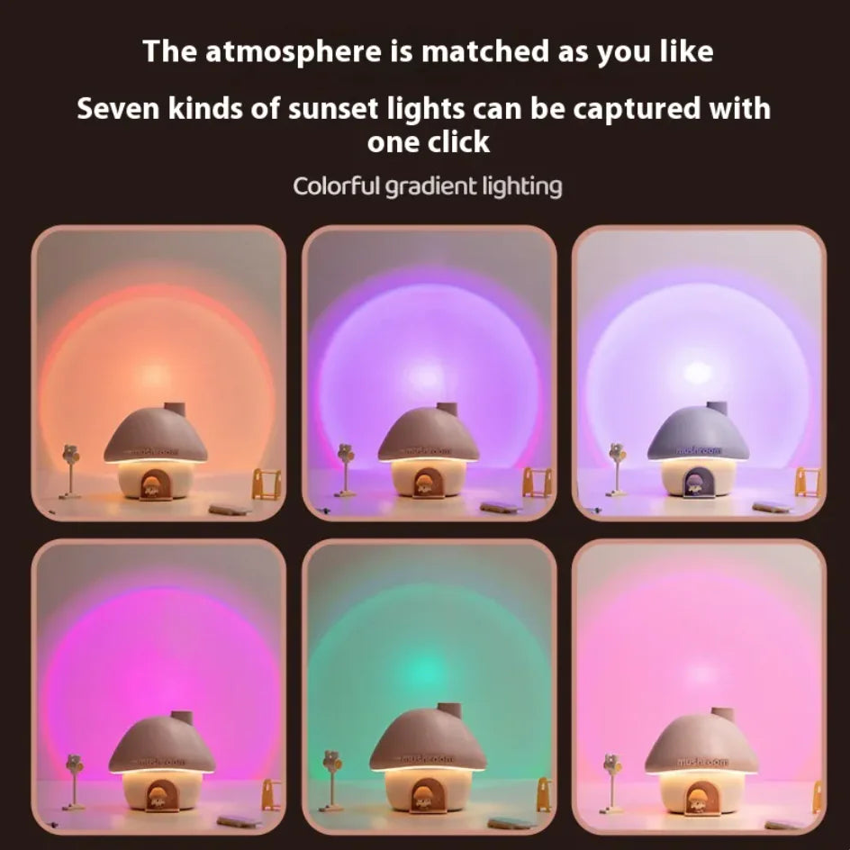 Mushroom Ambience Light Humidifier