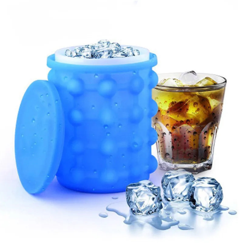 Round Barrel 3D Champagne Ice Bucket