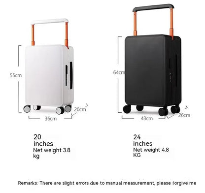 Wide Draw-Bar Large Capacity Suitcase