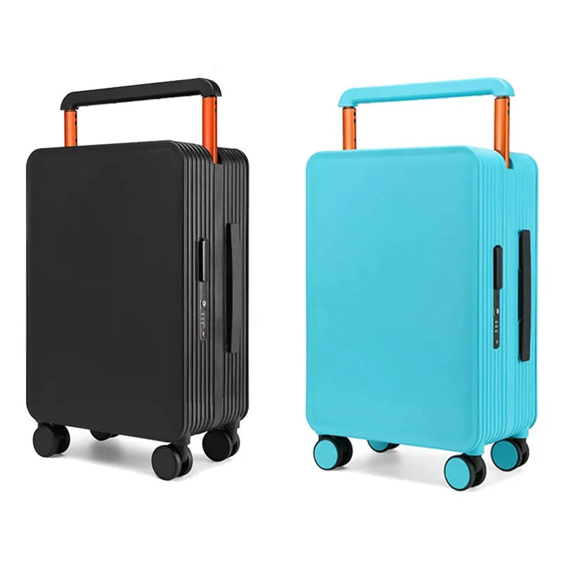 Wide Draw-Bar Large Capacity Suitcase